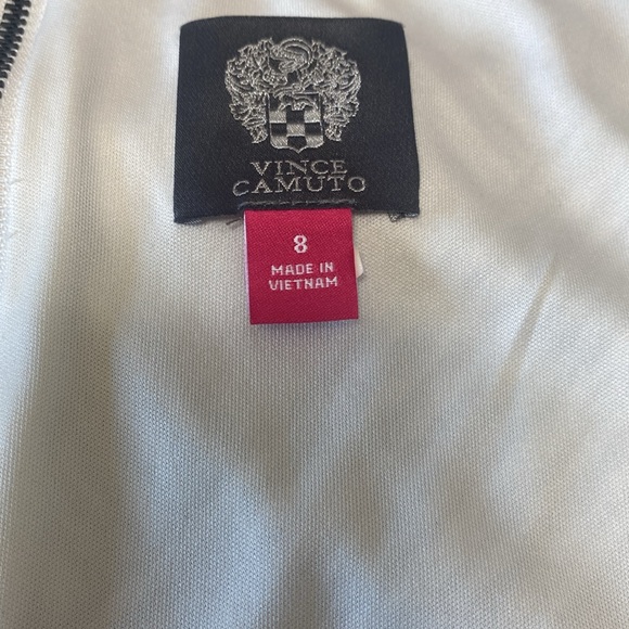 NWOT Vince Camuto blue,black & white spandex dress, see measurements in photos - Picture 7 of 11